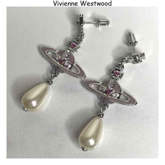 Vivienne Westwood Bas relief pearl necklace - Picture 1 of 5